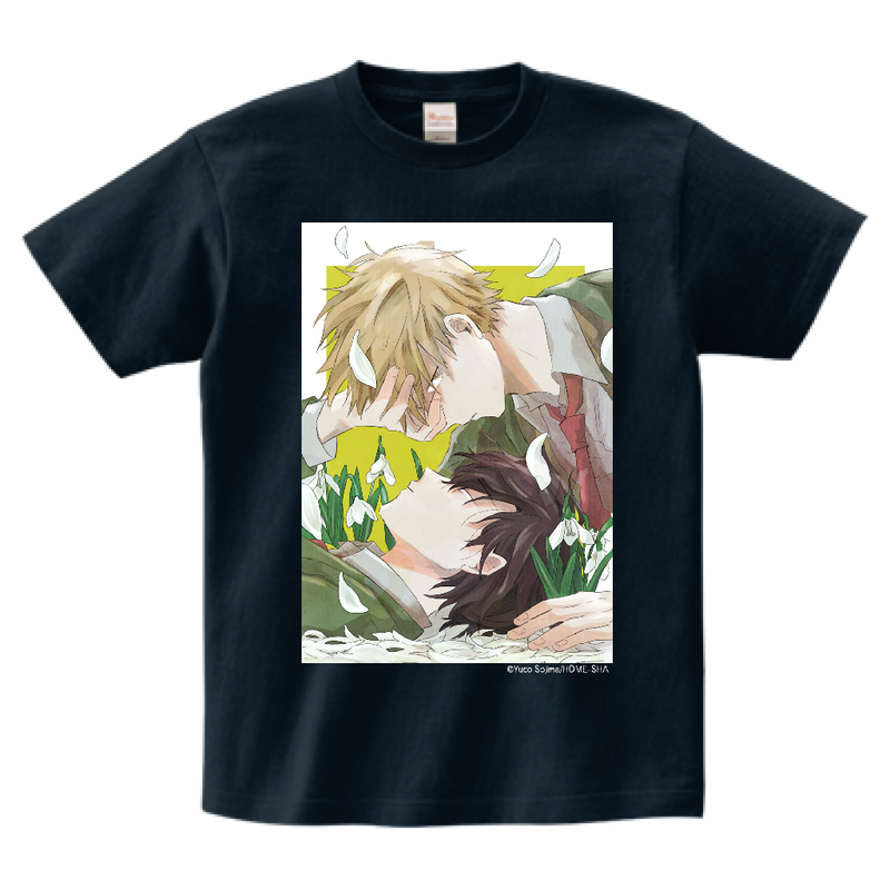 安全でない僕たちは　Tシャツ 扉絵 -ネイビー-