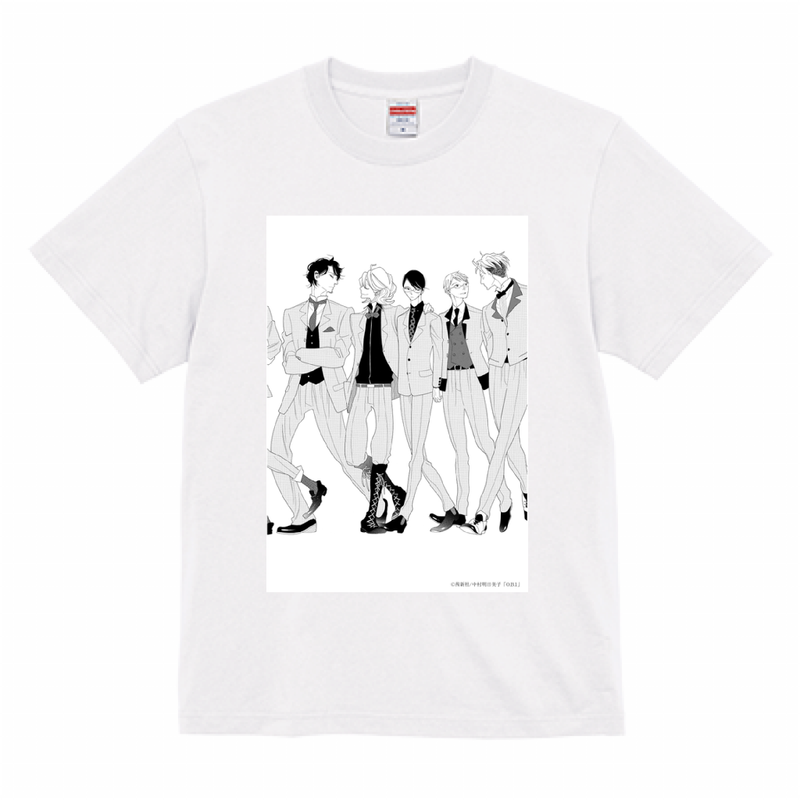 O.B.　Tシャツ  扉絵1 -ホワイト-