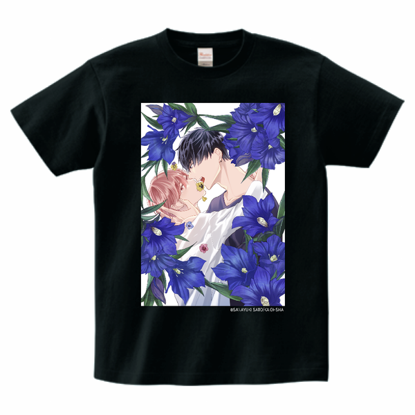 ロマンチック・ラメント Tシャツ 表紙2 -ブラック-