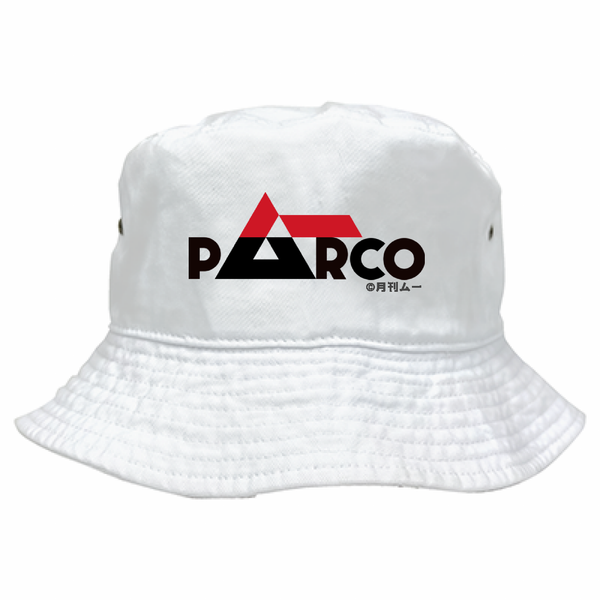 ムー×PARCO　バケットハット-ホワイト-B